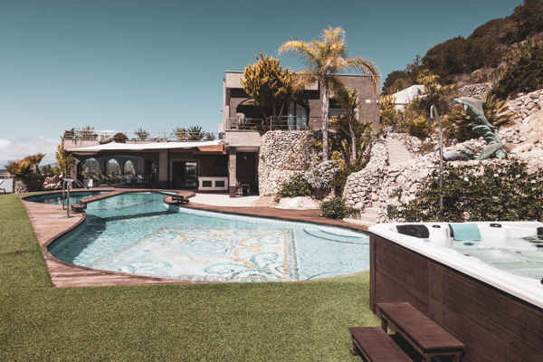 Luxusvilla in Ibiza Stadt, für 12 Personen